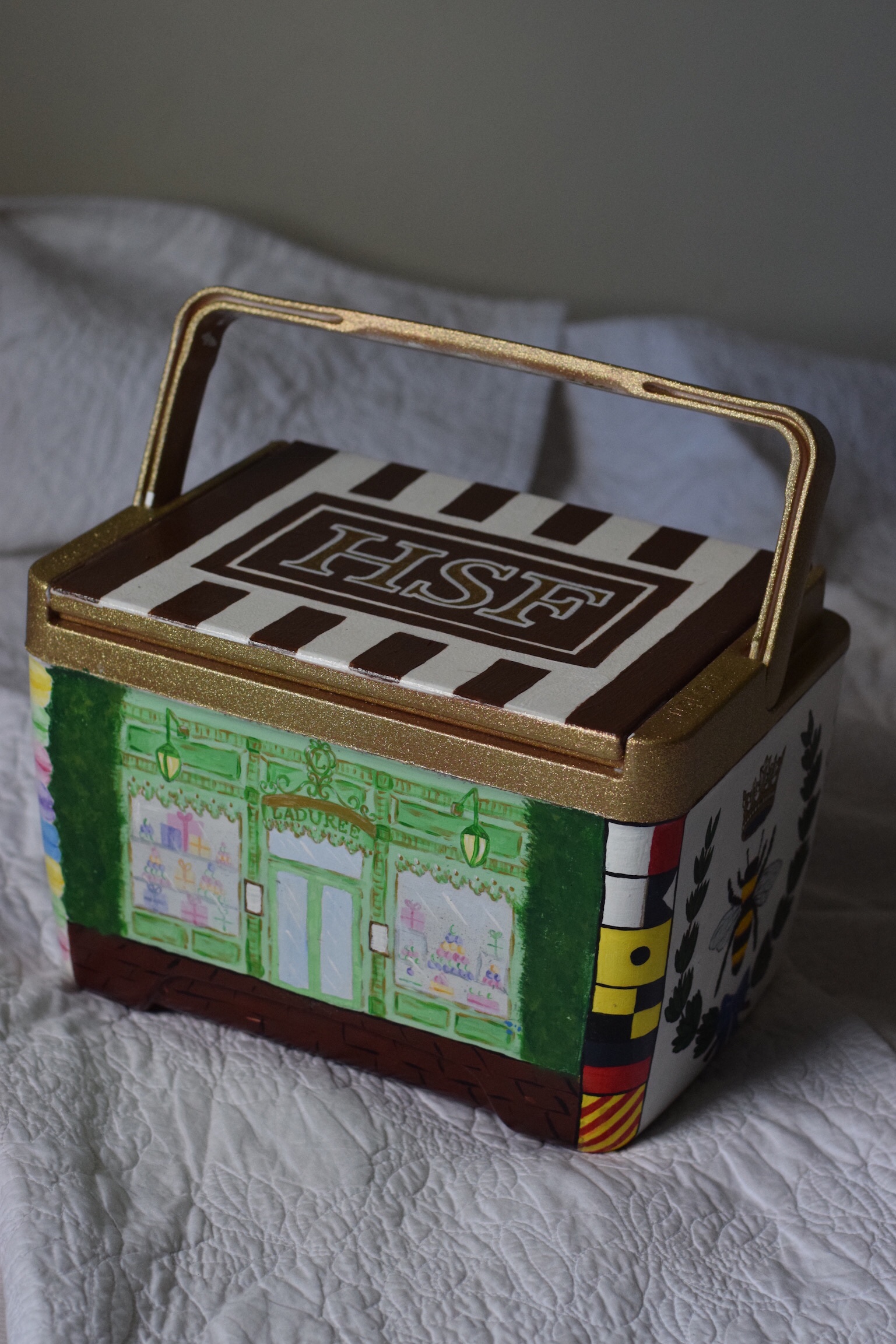 DIY Painted Cooler The Classy Academic